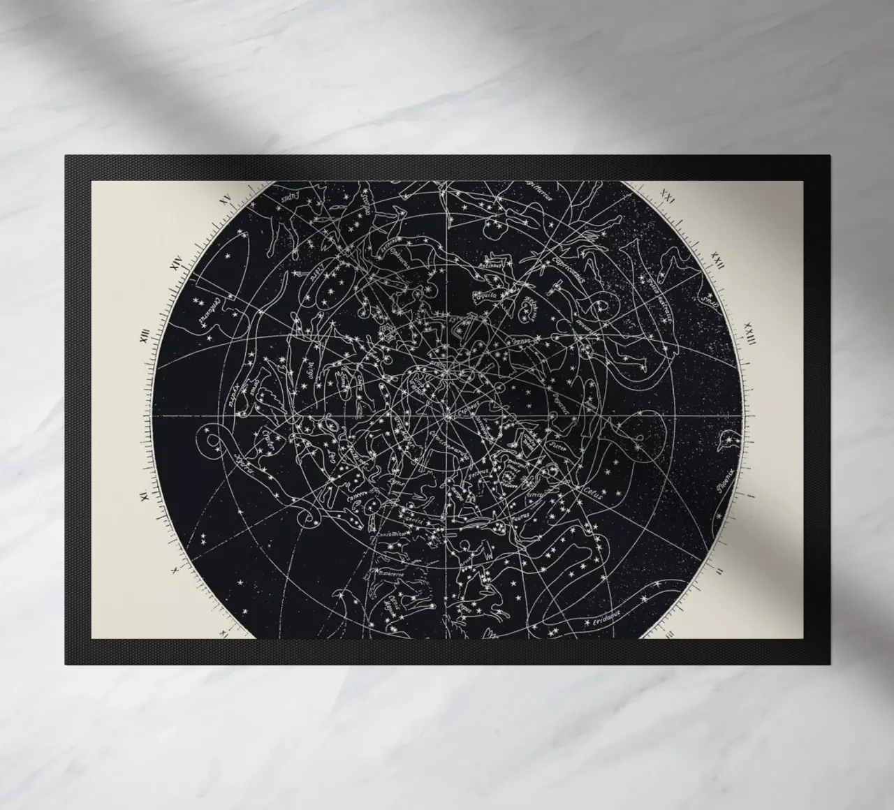 Map n°XIV zerbino da Astër