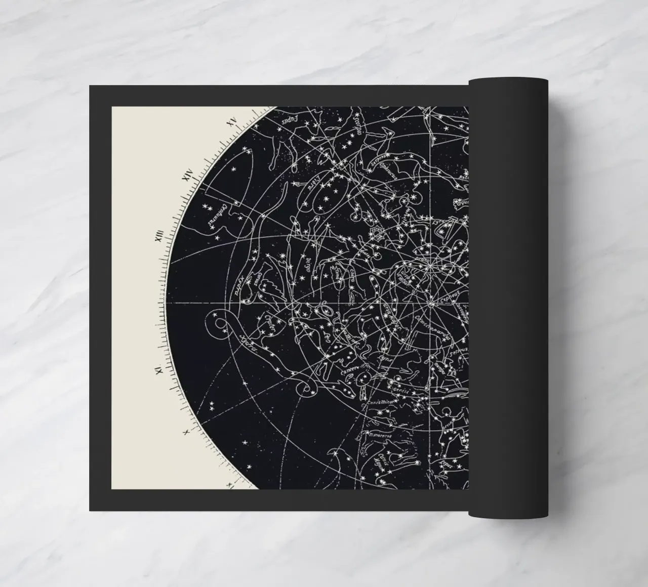 Map n°XIV zerbino da Astër