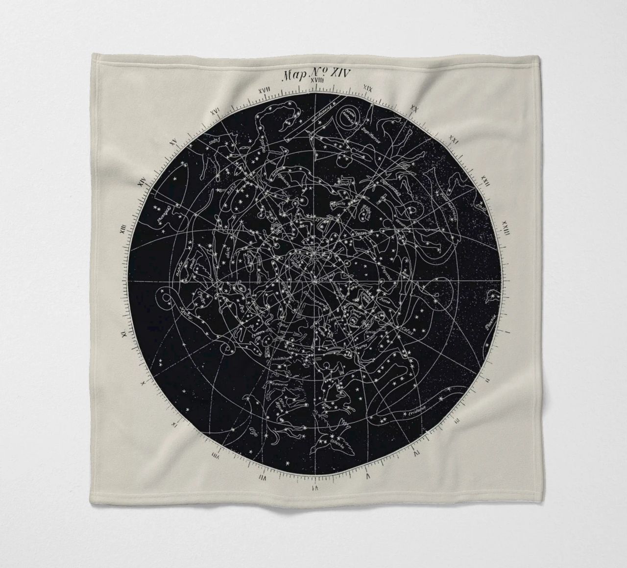 Map n°XIV coperta in pile da Astër
