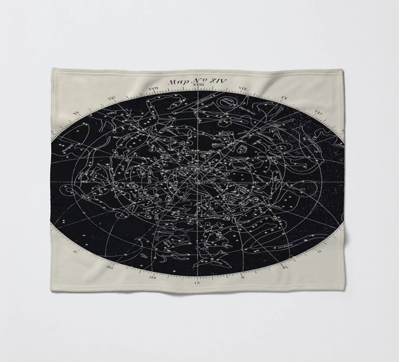 Map n°XIV coperta in pile da Astër