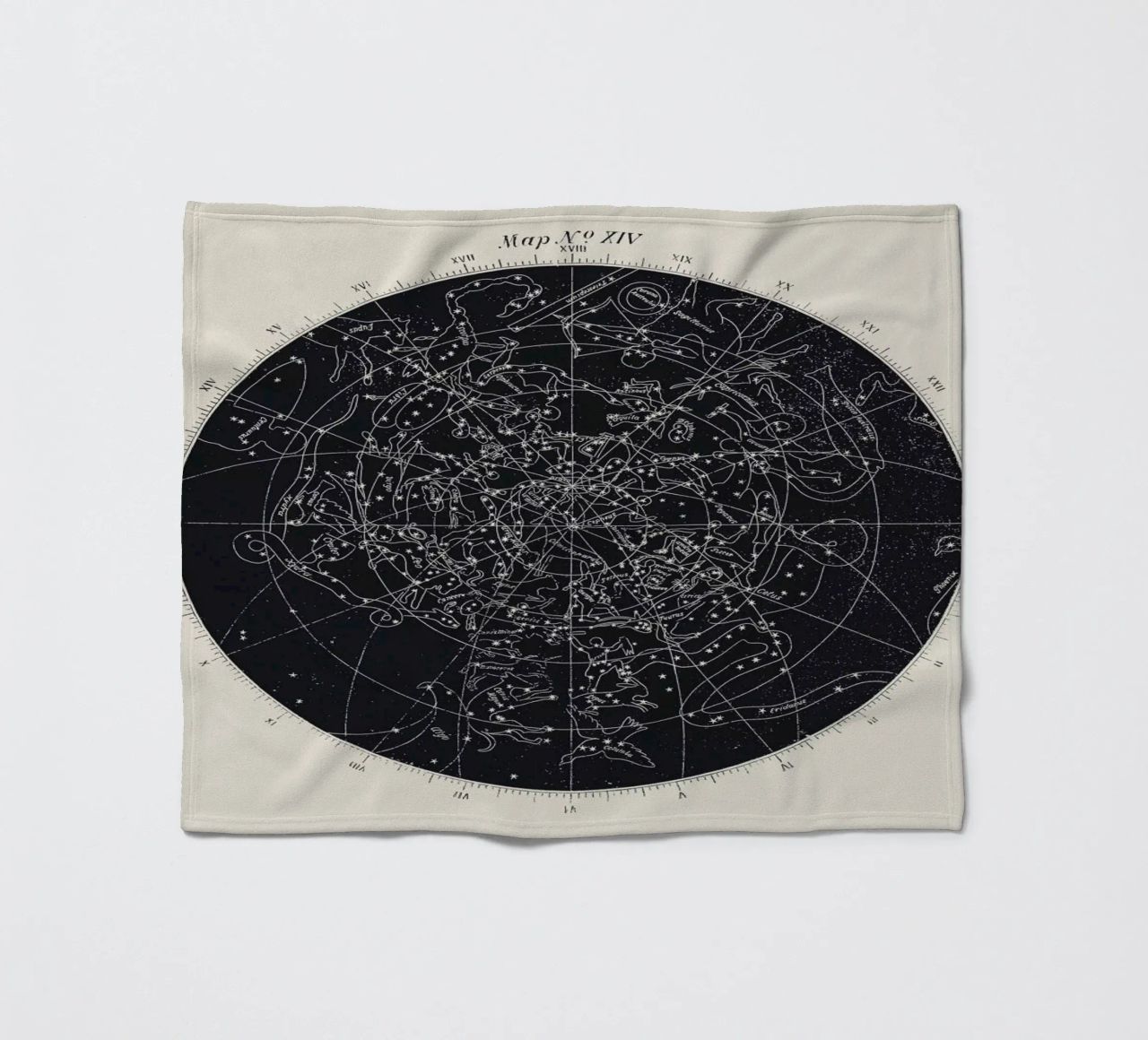 Map n°XIV coperta in pile da Astër