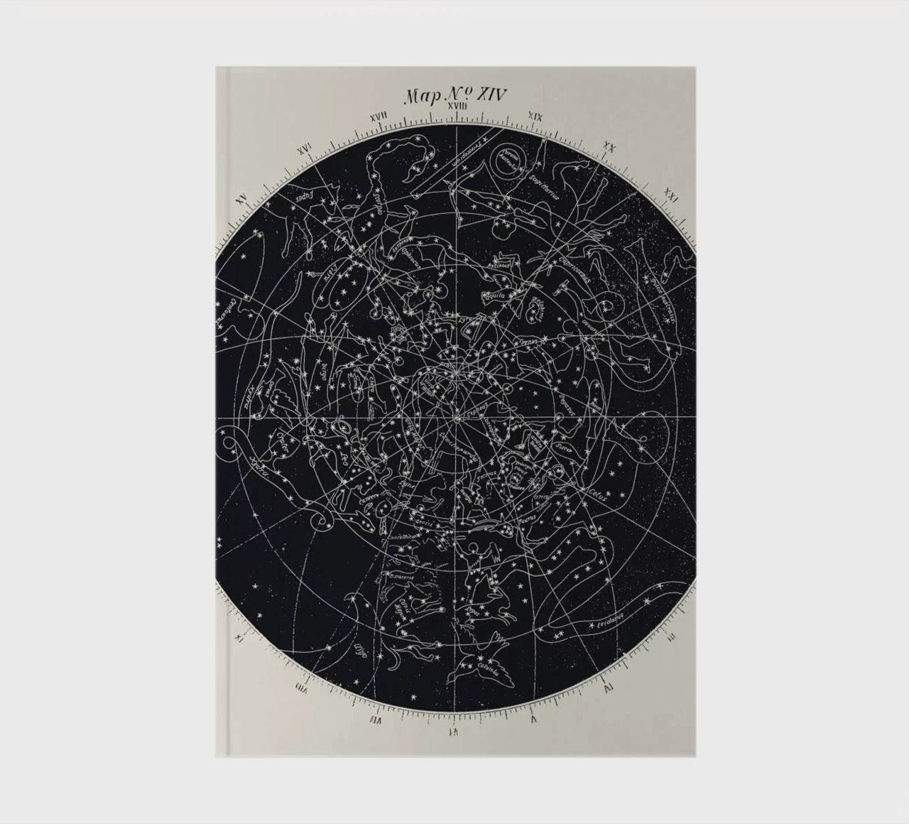 Map n°XIV notebook by Astër