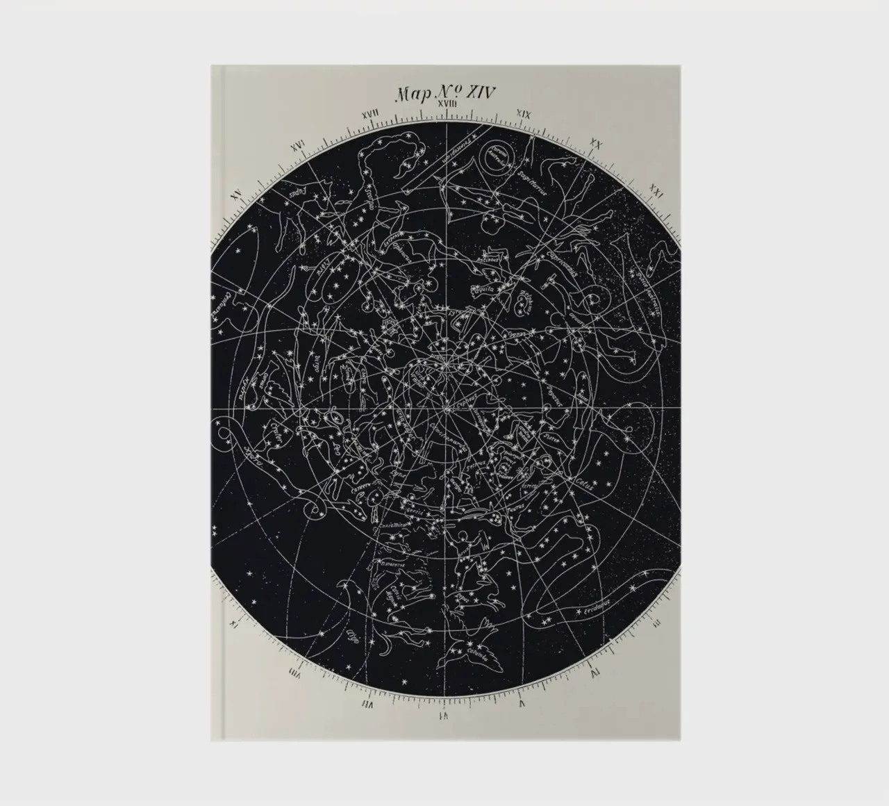 Map n°XIV diario da Astër