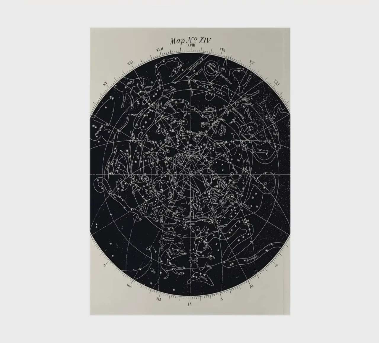 Map n°XIV diario da Astër