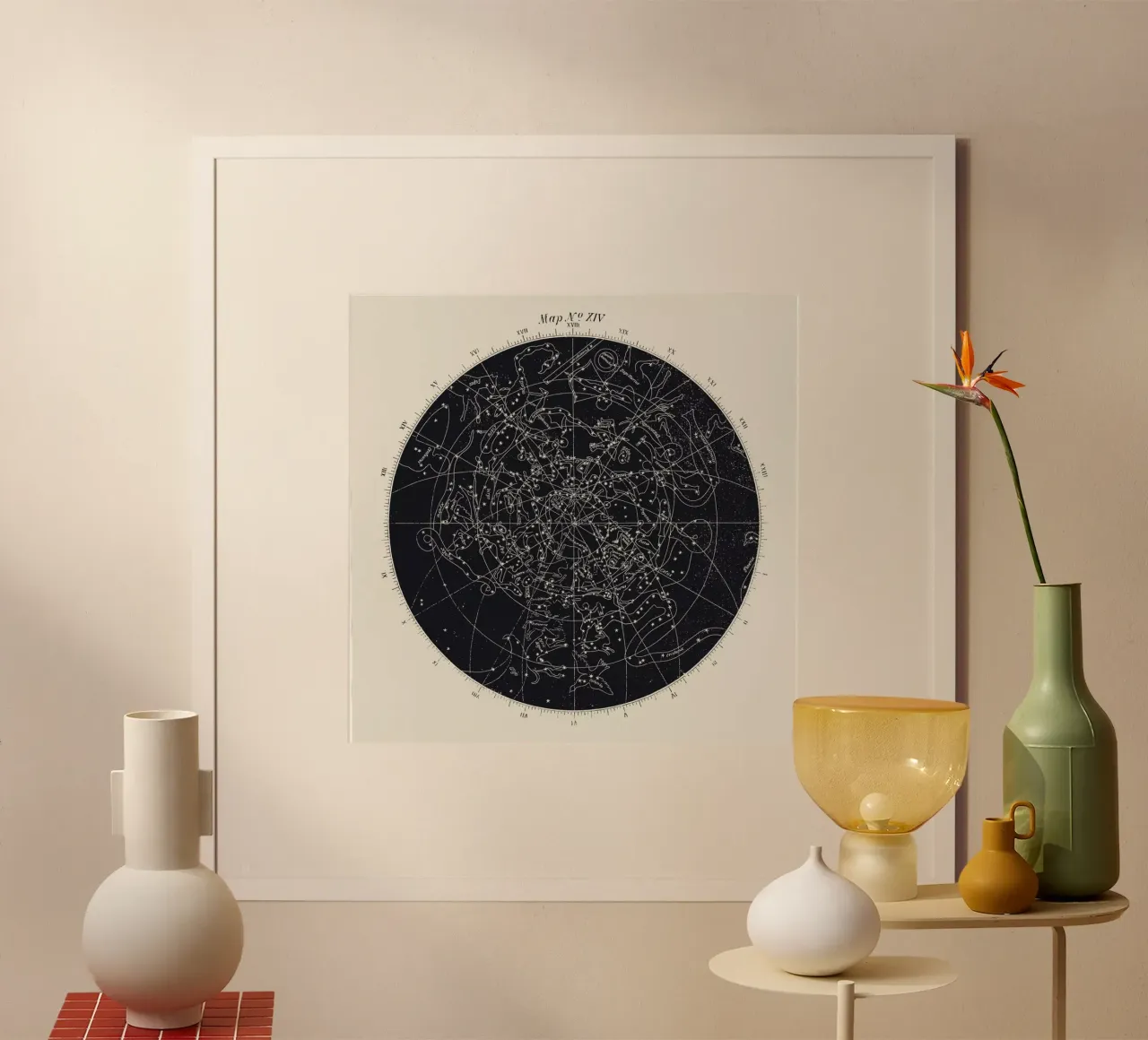 Map n°XIV poster da Astër