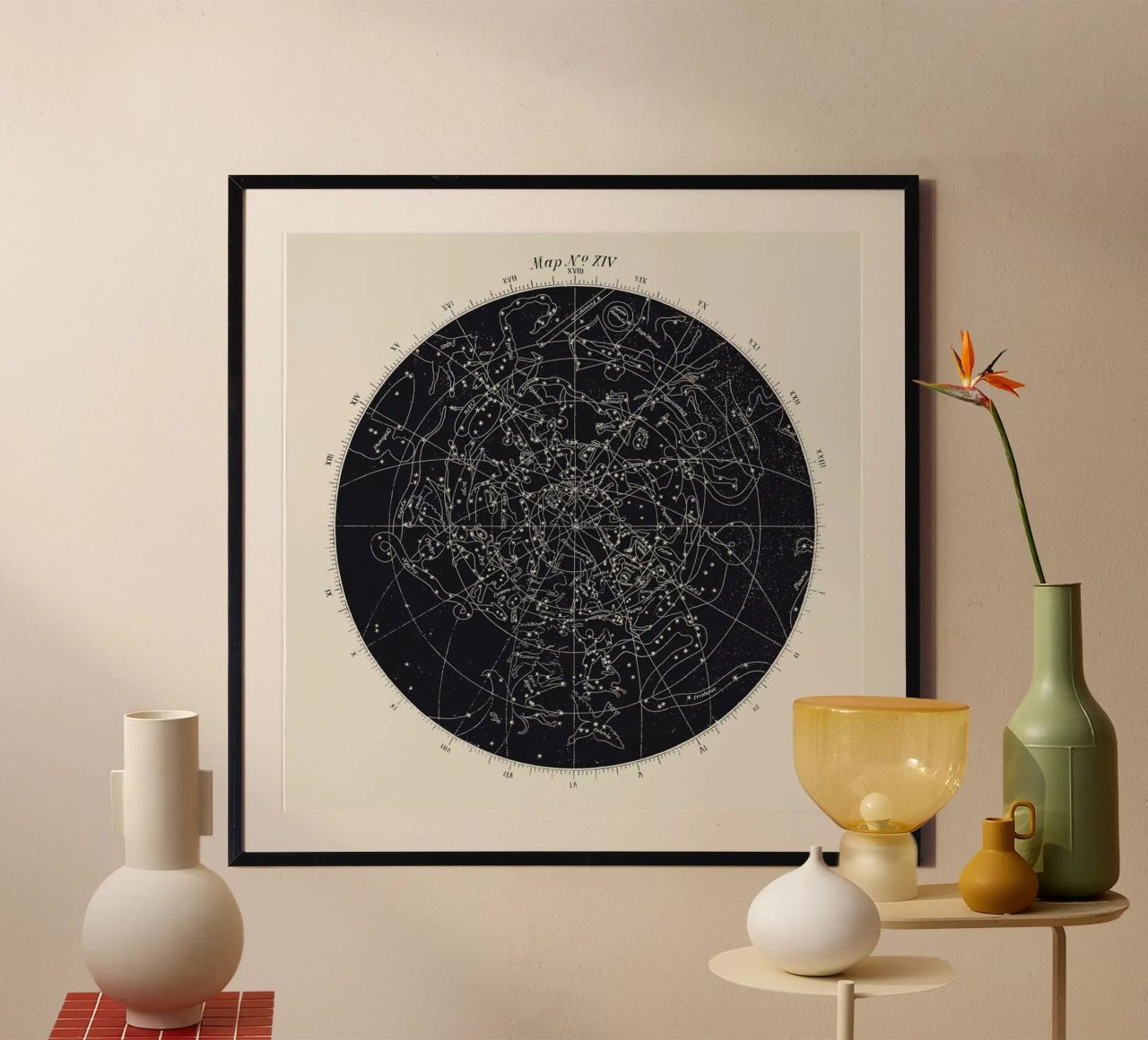 Map n°XIV carta hahnemühle da Astër