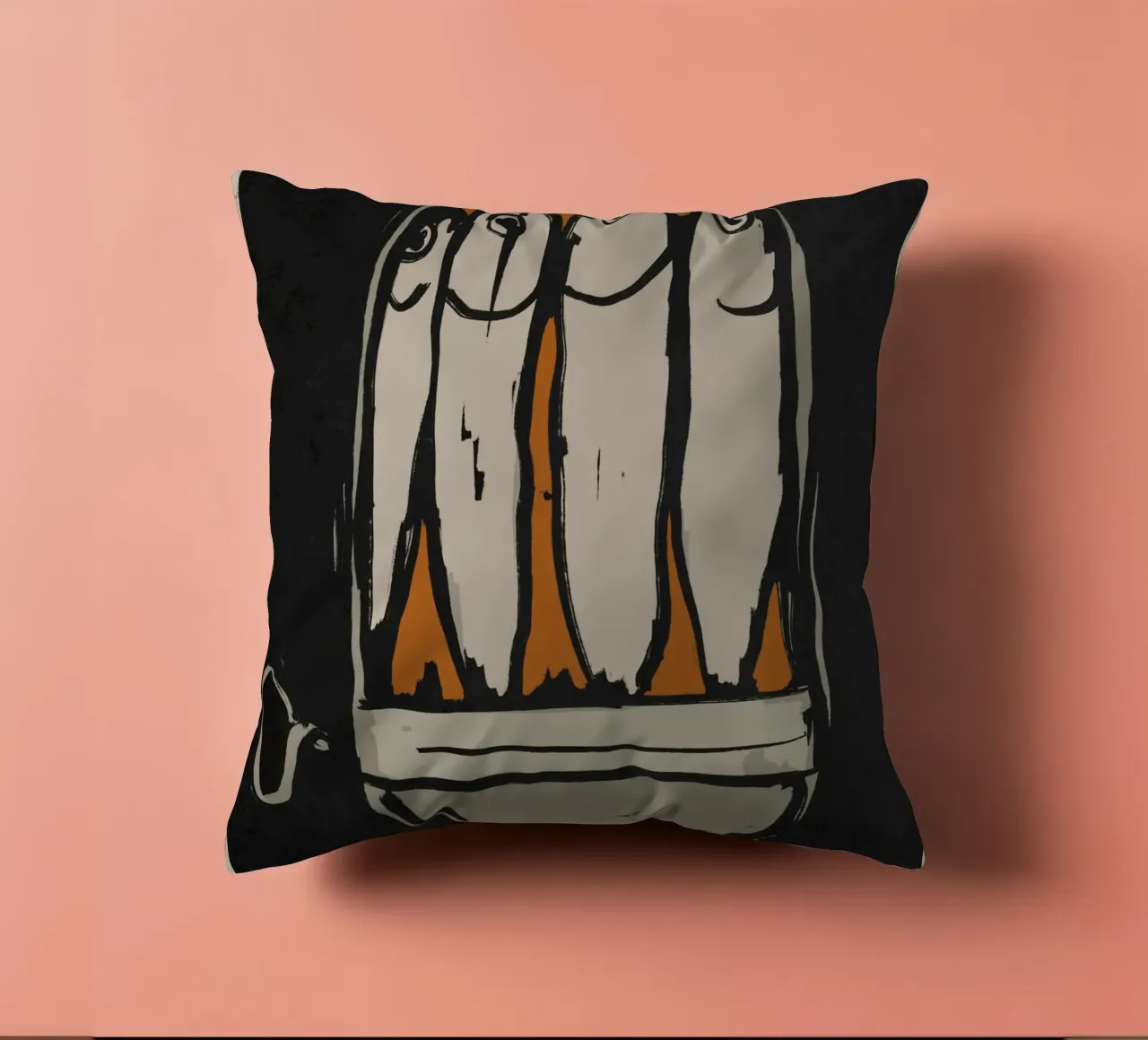 Sardines cuscino da ThingDesign