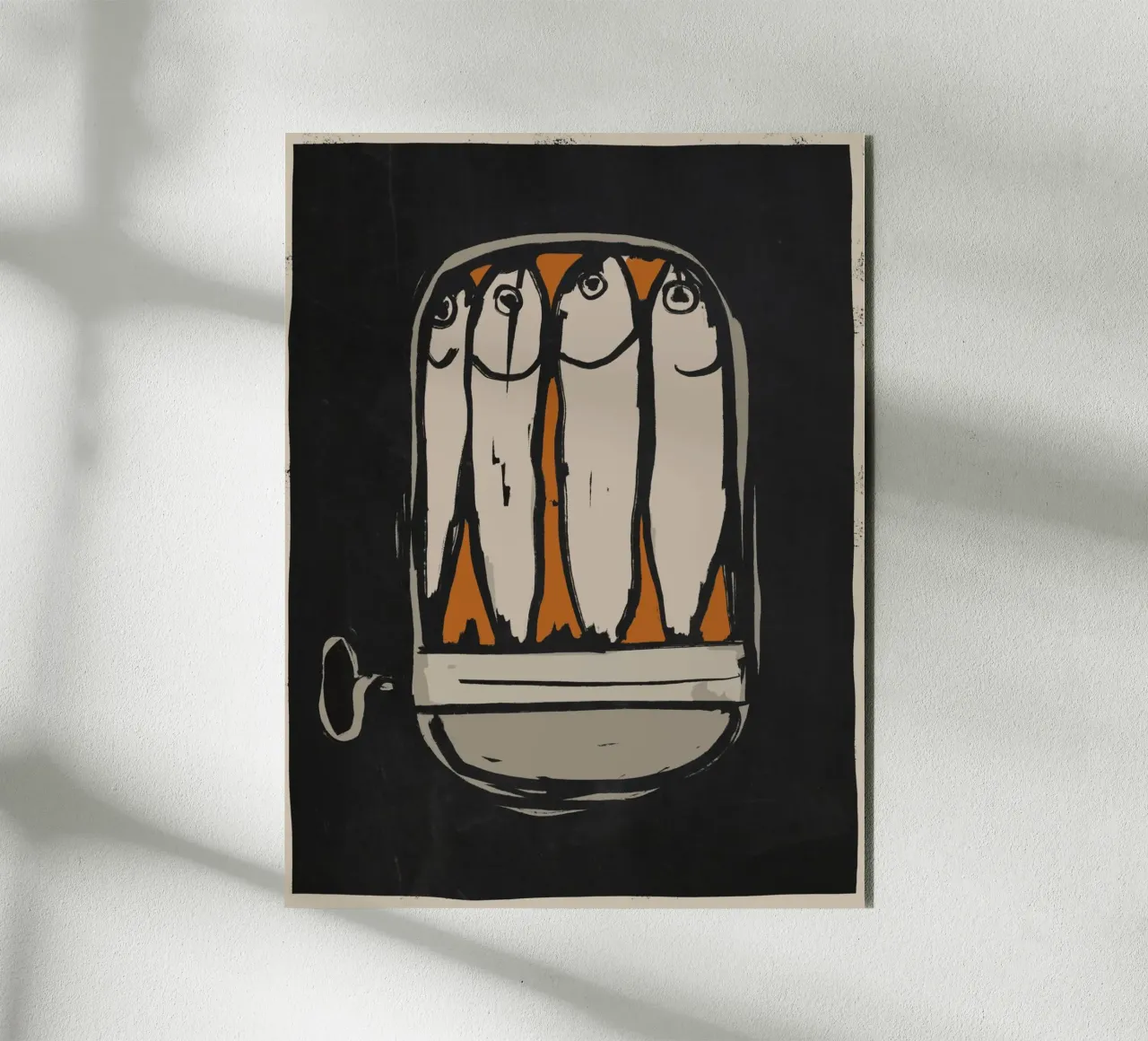 Sardines alluminio dibond da ThingDesign