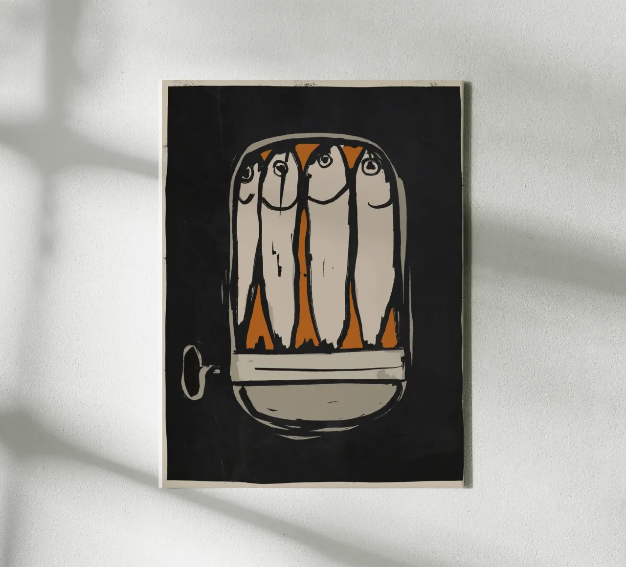 Sardines tela con Cornice a cassetta da ThingDesign