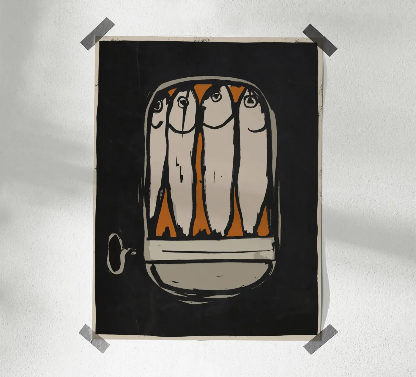 Sardines poster da ThingDesign