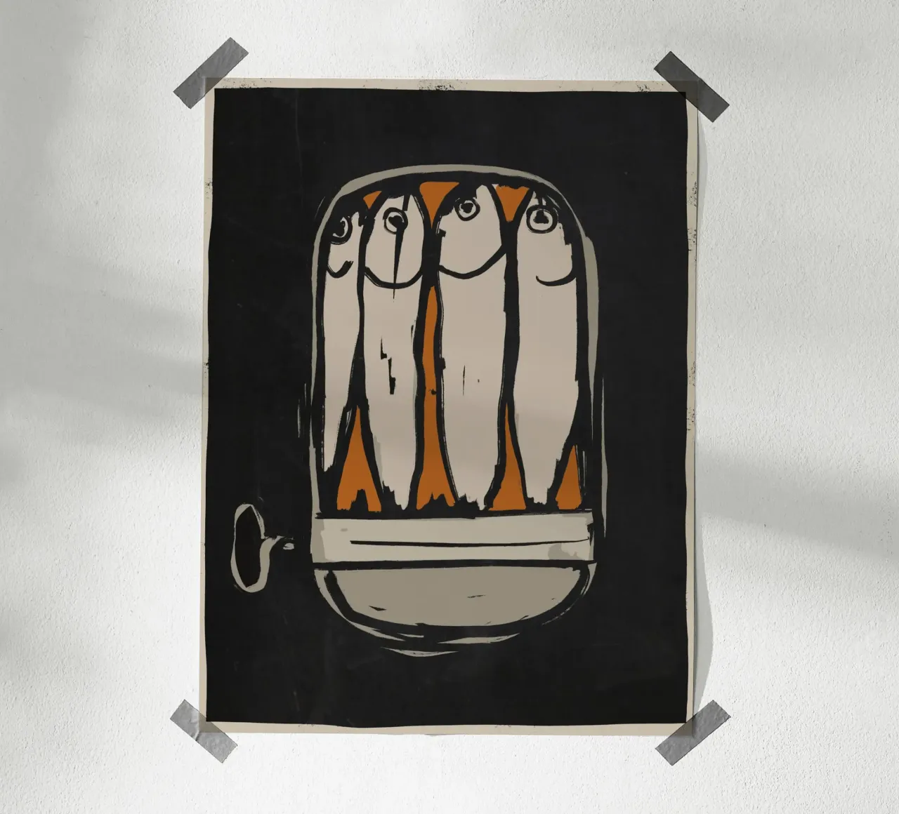 Sardines poster da ThingDesign