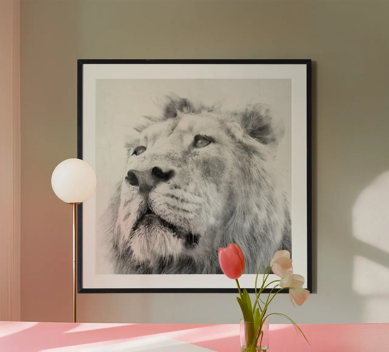 Leone poster da Teresa André