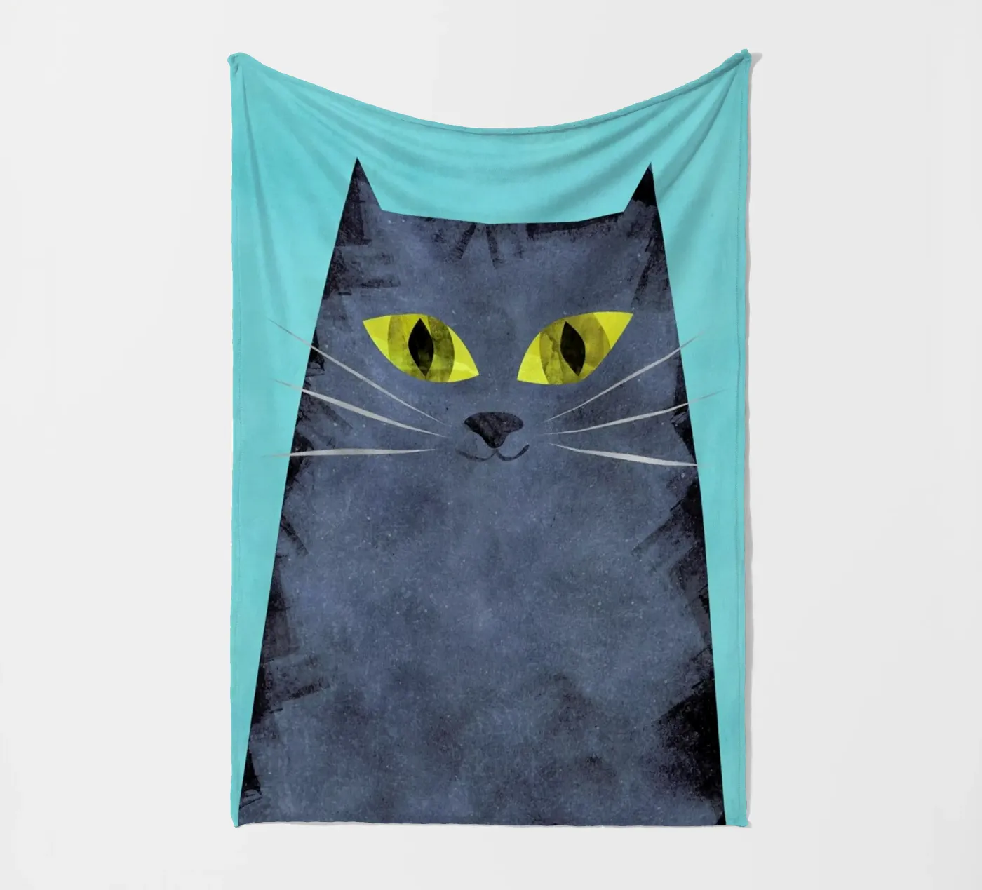 Tabby fleece blanket by Tracie Andrews