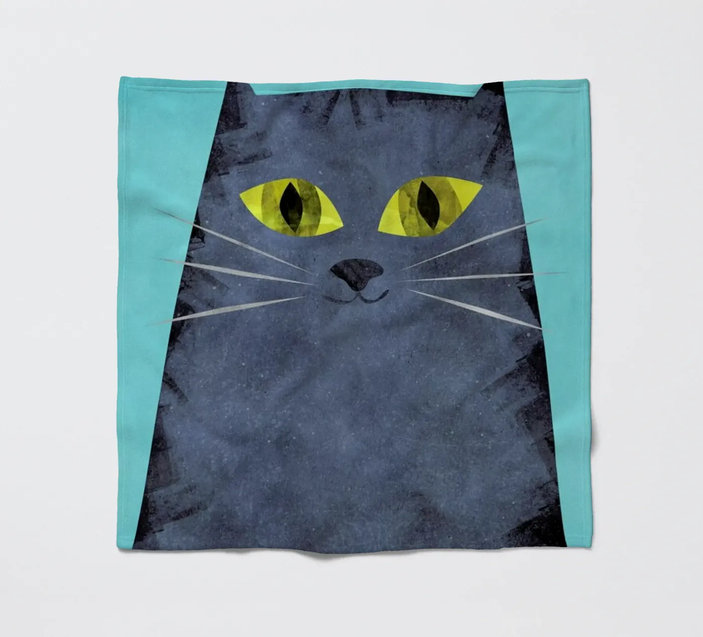 Tabby fleece blanket by Tracie Andrews