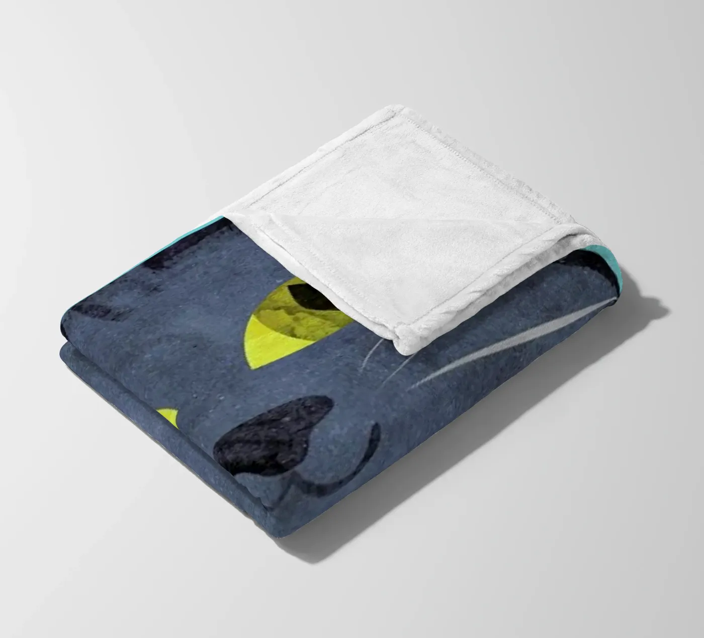 Tabby fleece blanket by Tracie Andrews