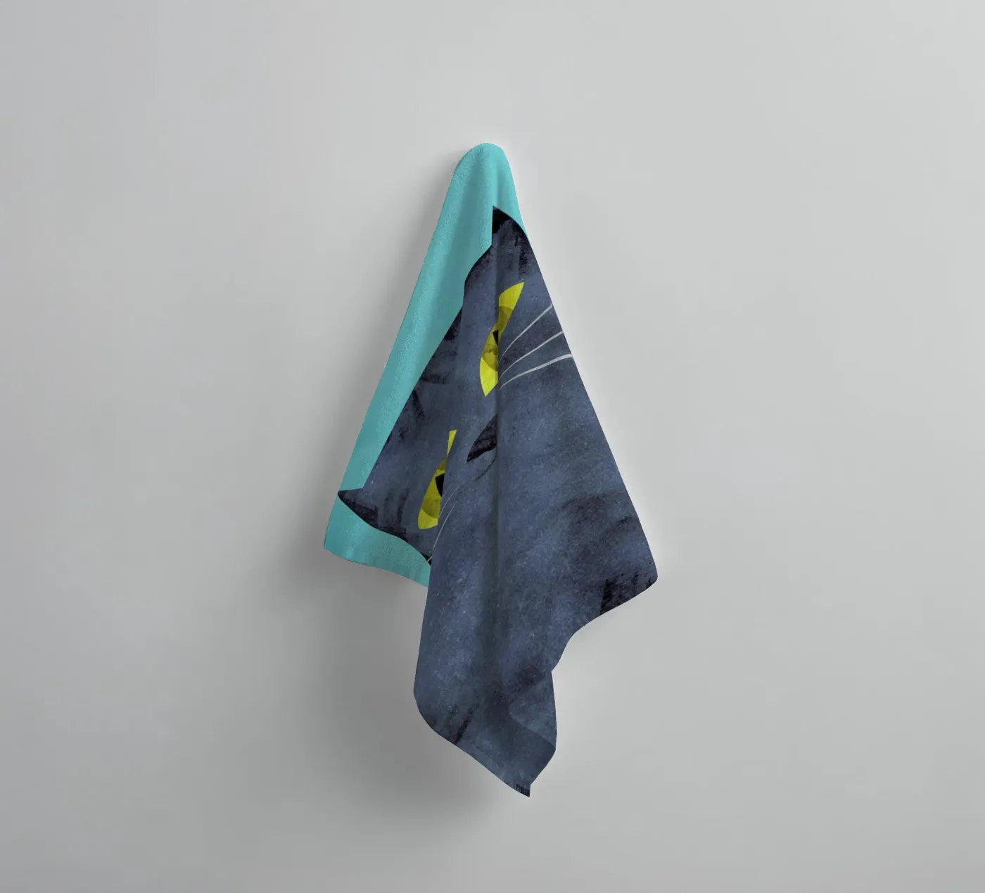 Tabby badhanddoek van Tracie Andrews