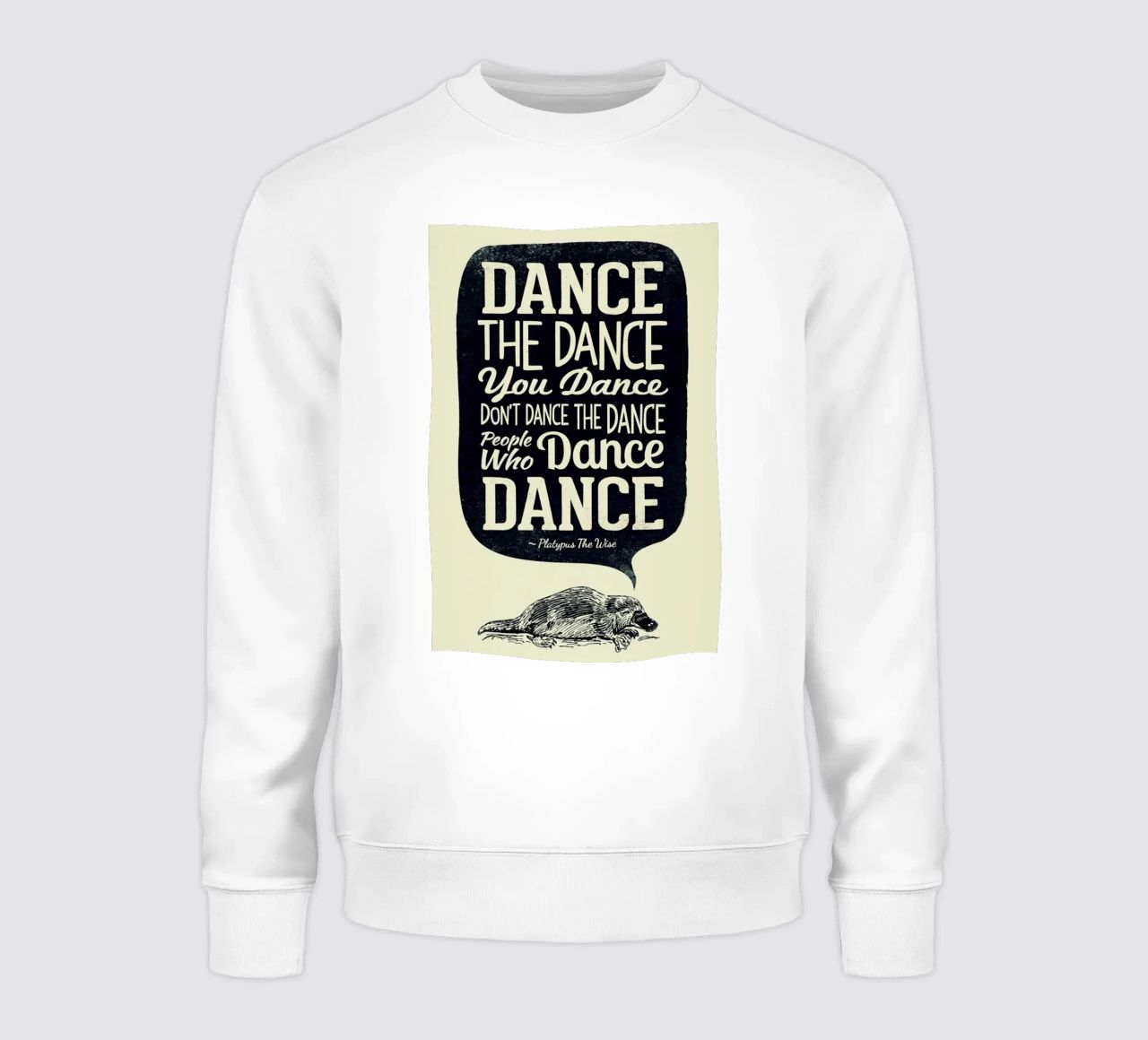Platypus The Wise Sweatshirt von Victorsbeard