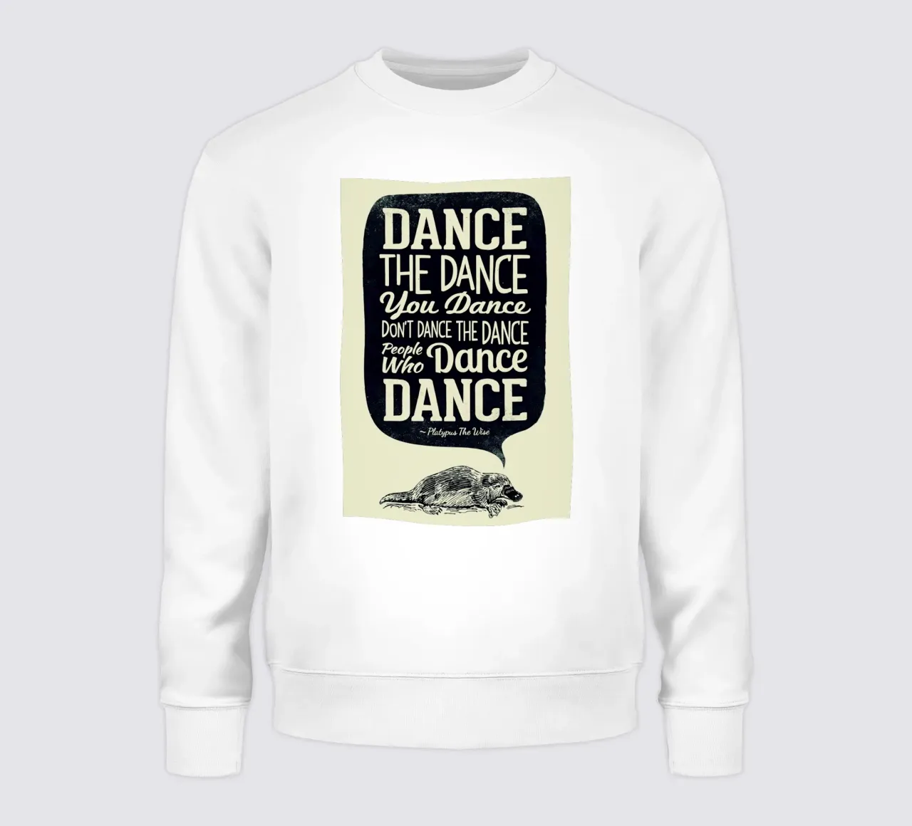 Platypus The Wise Sweatshirt von Victorsbeard