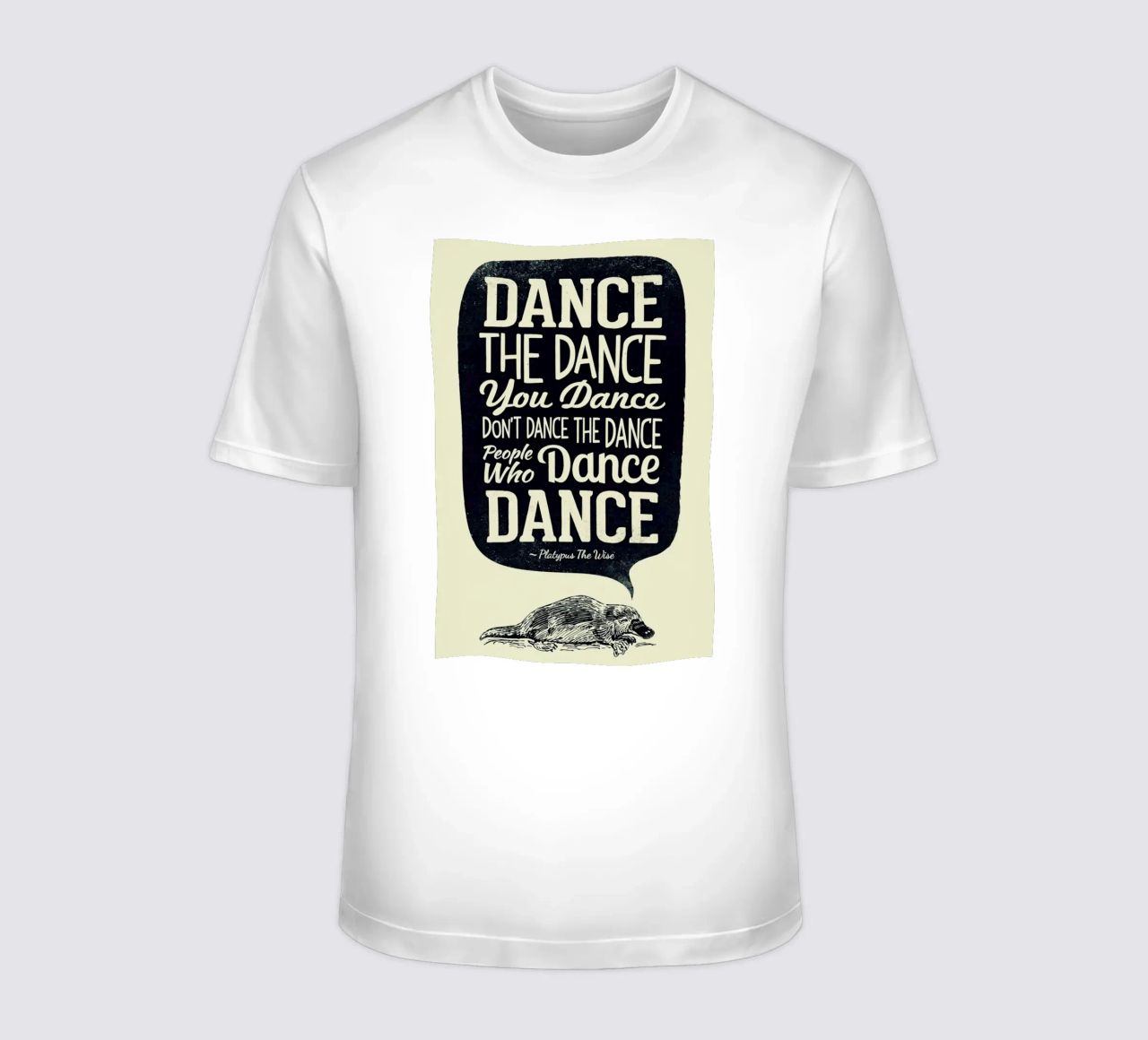 Platypus The Wise T-Shirt von Victorsbeard