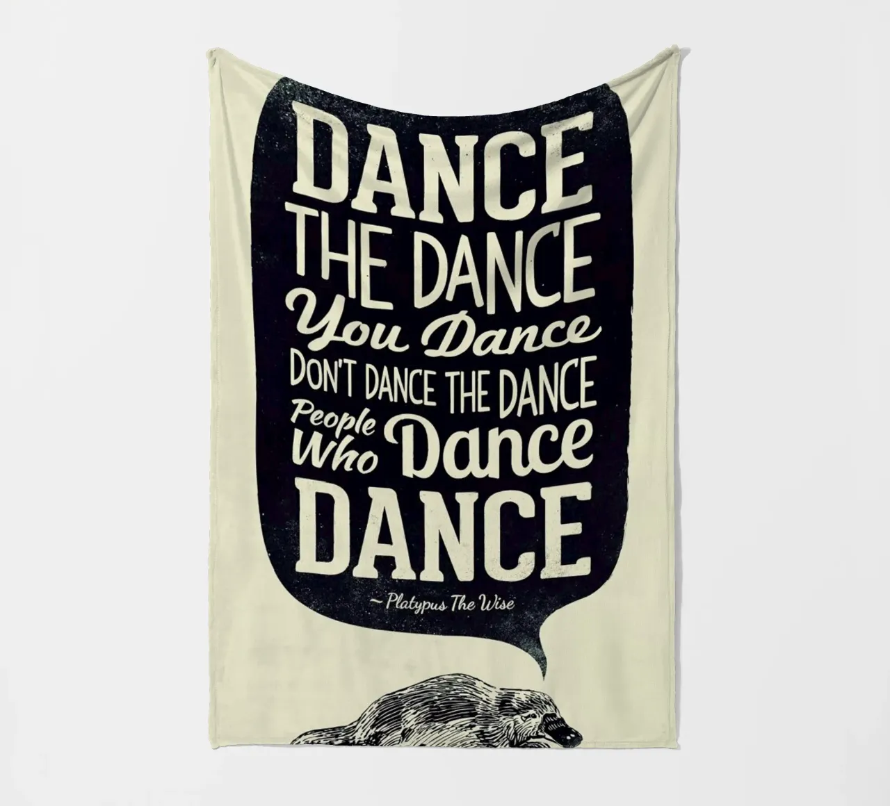 Platypus The Wise coperta in pile da Victorsbeard