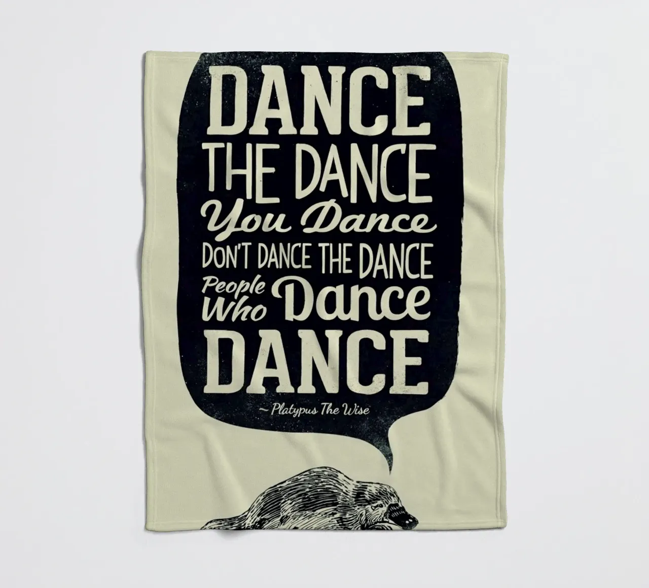 Platypus The Wise coperta in pile da Victorsbeard