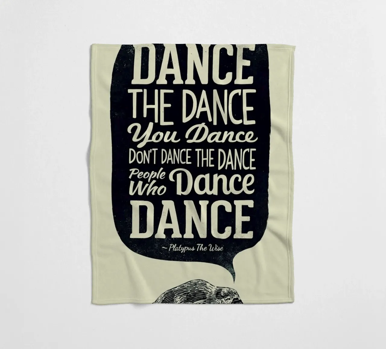 Platypus The Wise coperta in pile da Victorsbeard