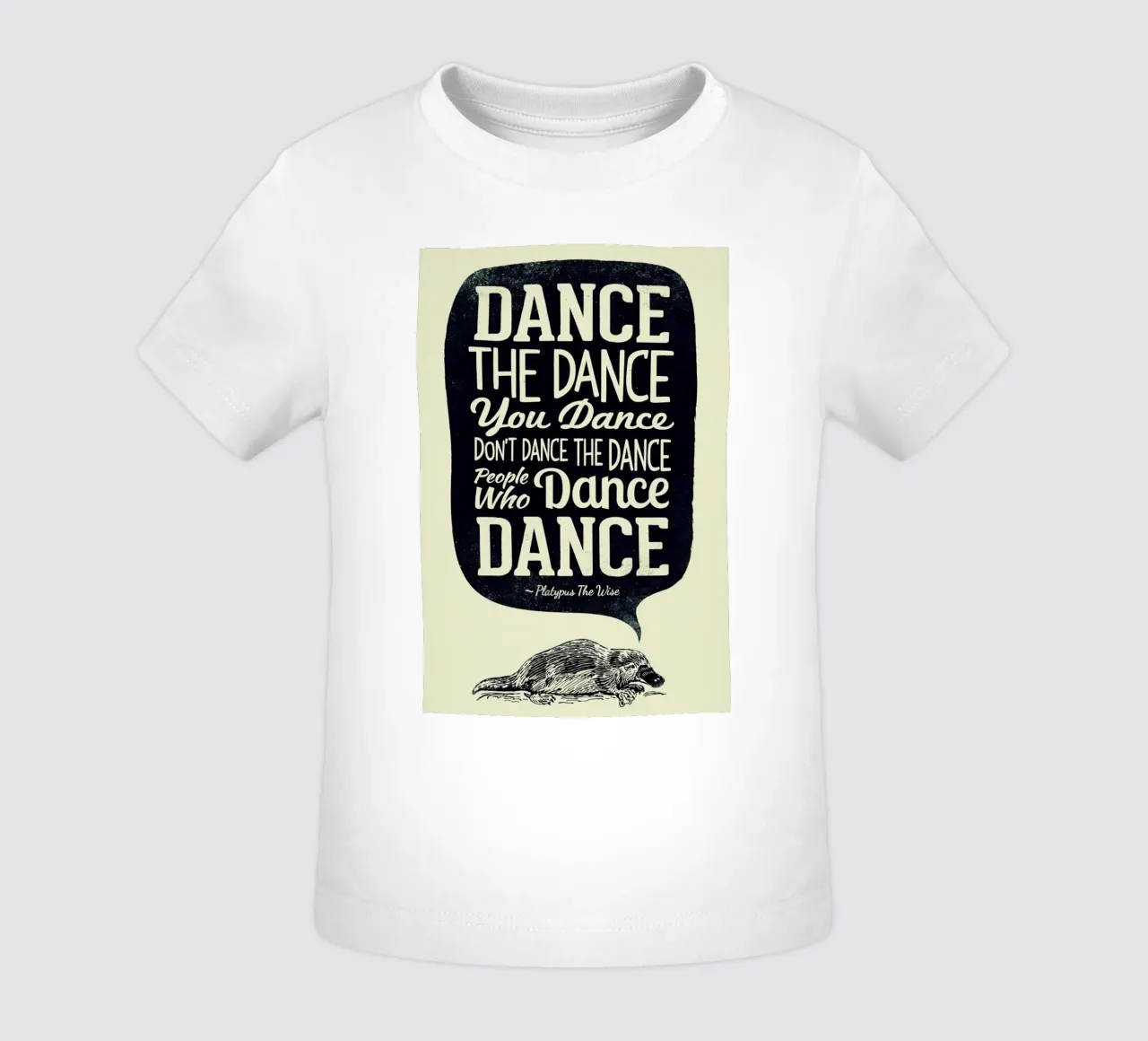 Platypus The Wise camiseta de bebé de Victorsbeard