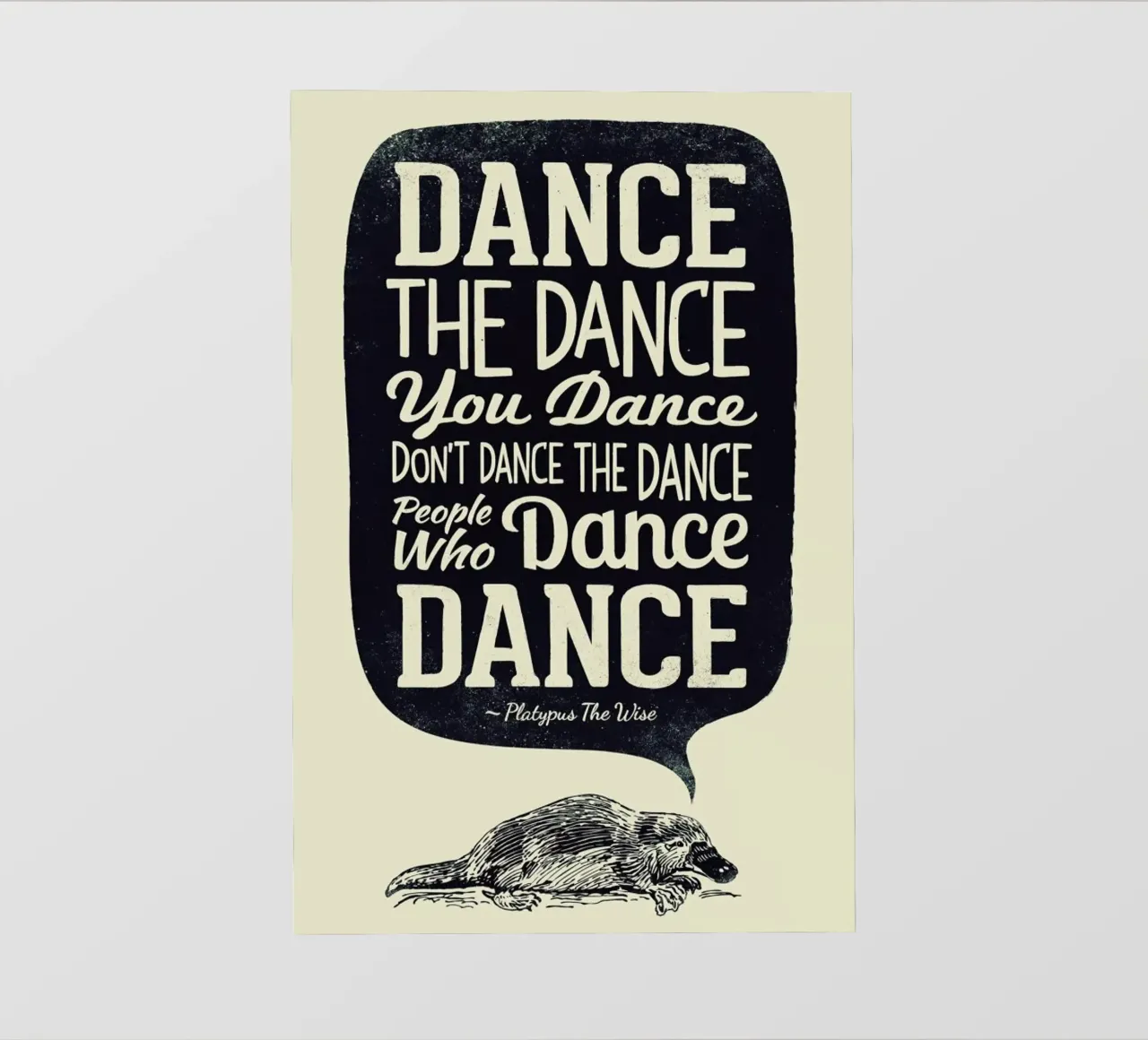 Platypus The Wise pellicola backlit da Victorsbeard