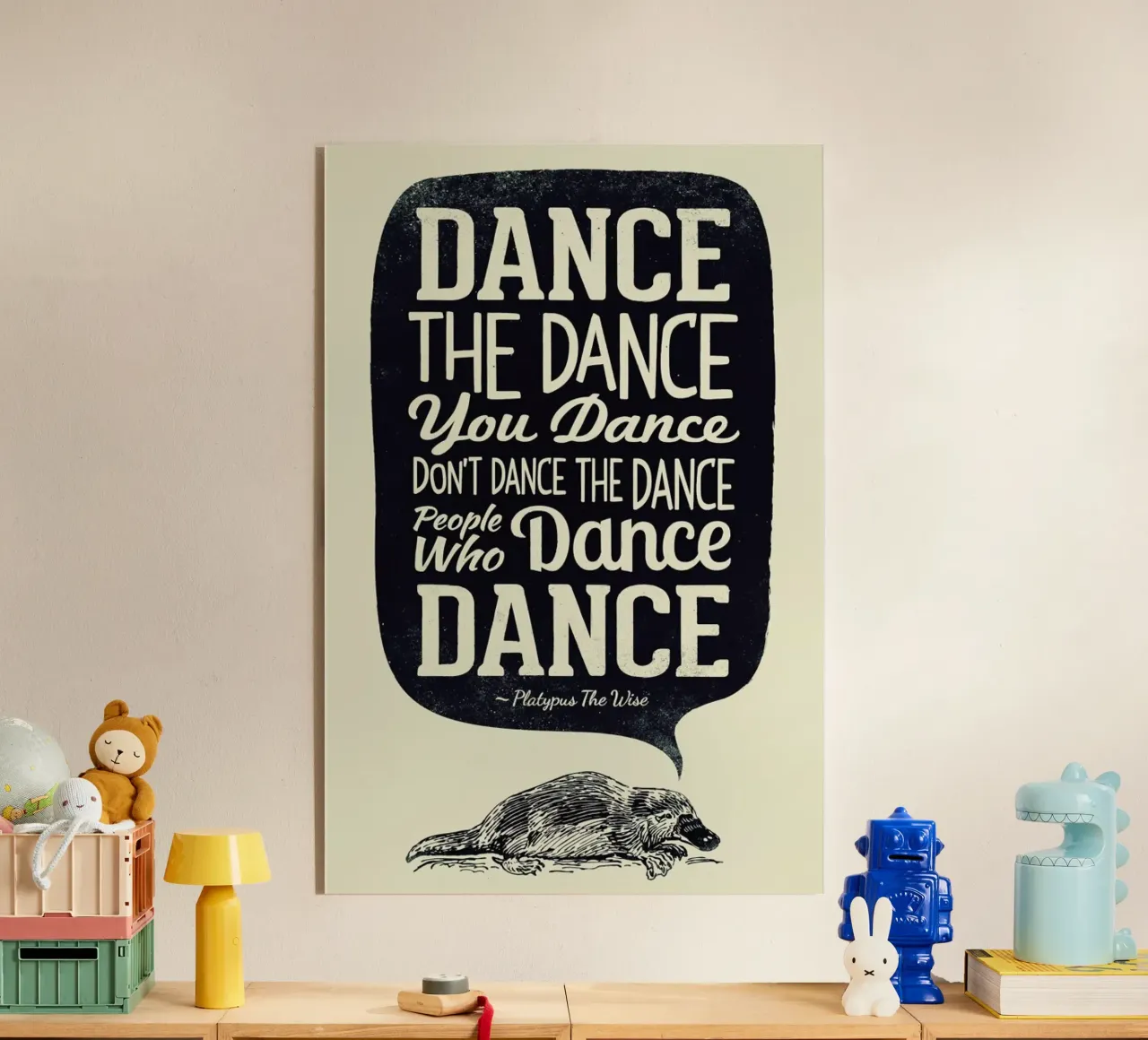 Platypus The Wise plexiglass da Victorsbeard