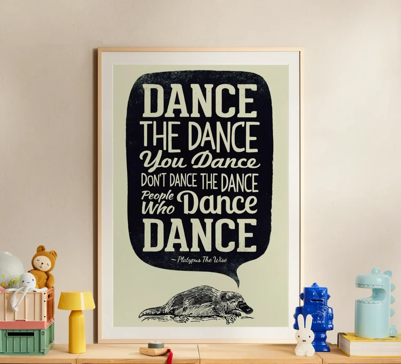 Platypus The Wise carta hahnemühle da Victorsbeard