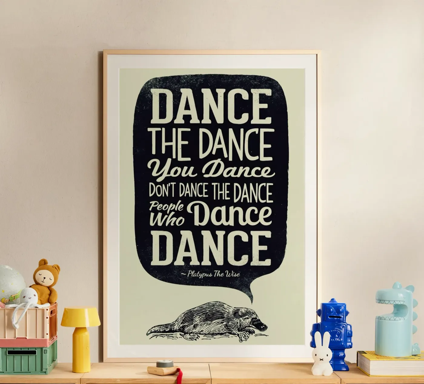 Platypus The Wise poster da Victorsbeard