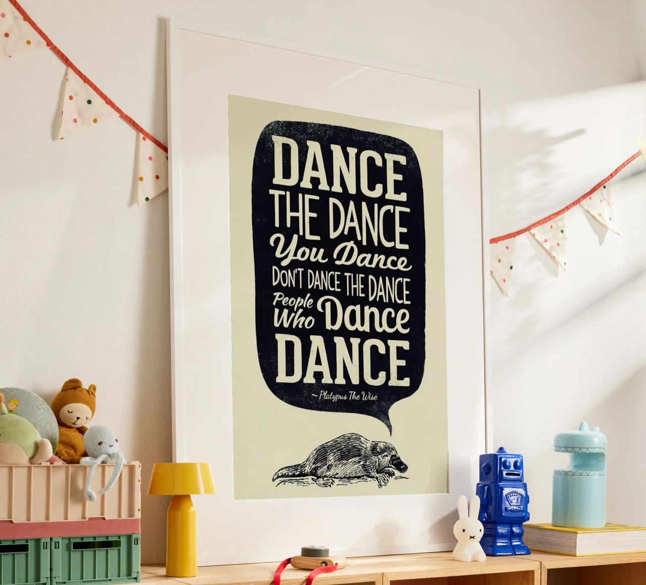 Platypus The Wise Poster von Victorsbeard