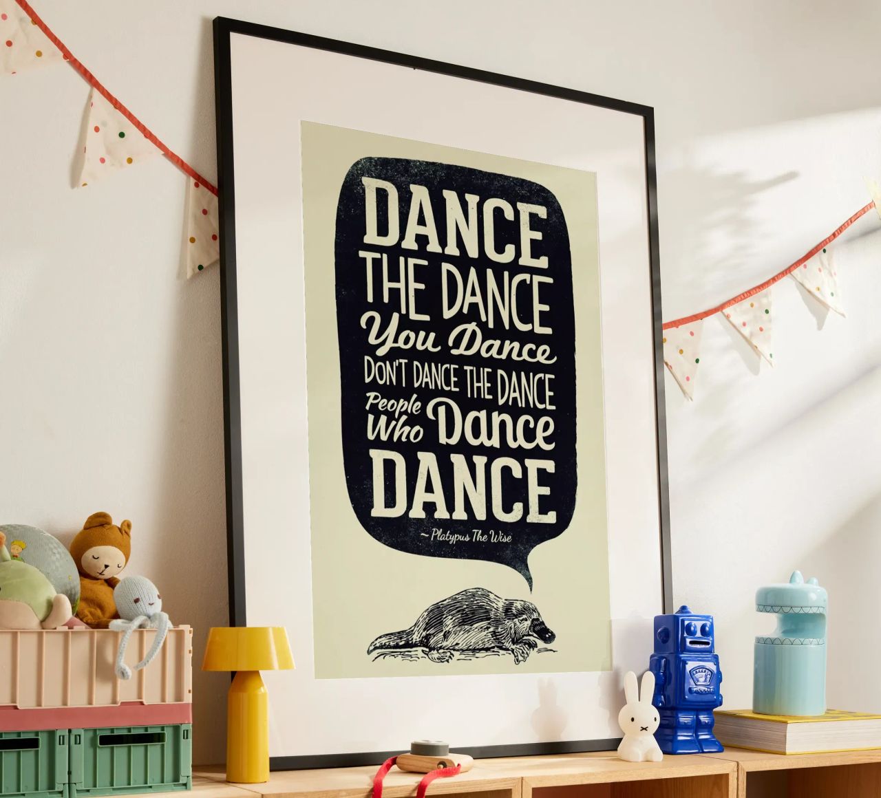 Platypus The Wise Poster von Victorsbeard