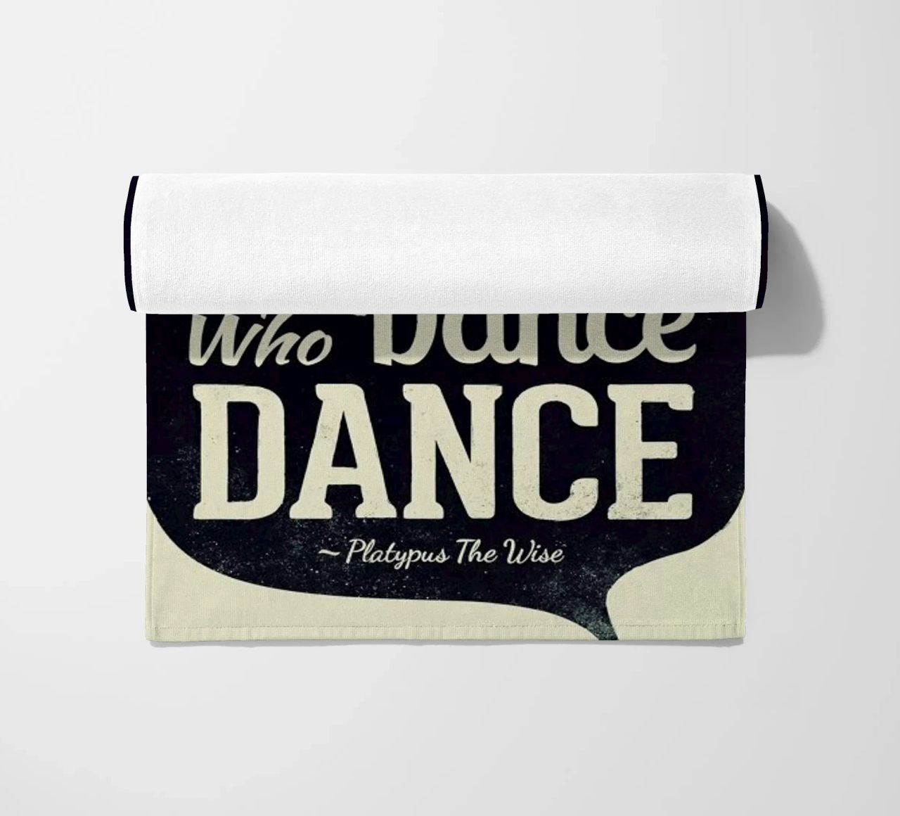 Platypus The Wise beach towel by Victorsbeard