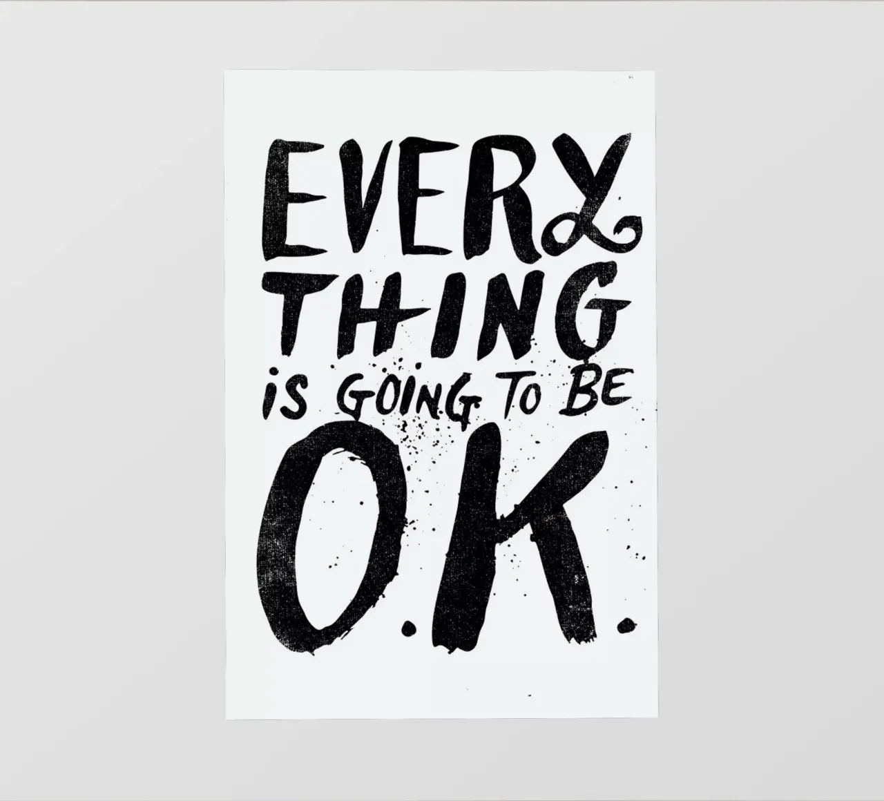 everything is going to be o.k. pellicola backlit da Matthew Taylor Wilson