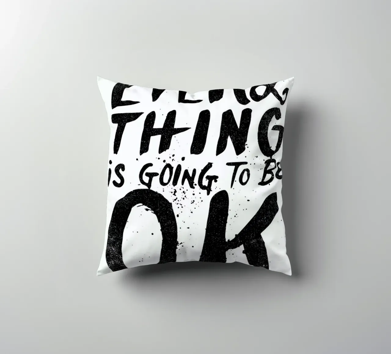 everything is going to be o.k. cuscino da Matthew Taylor Wilson