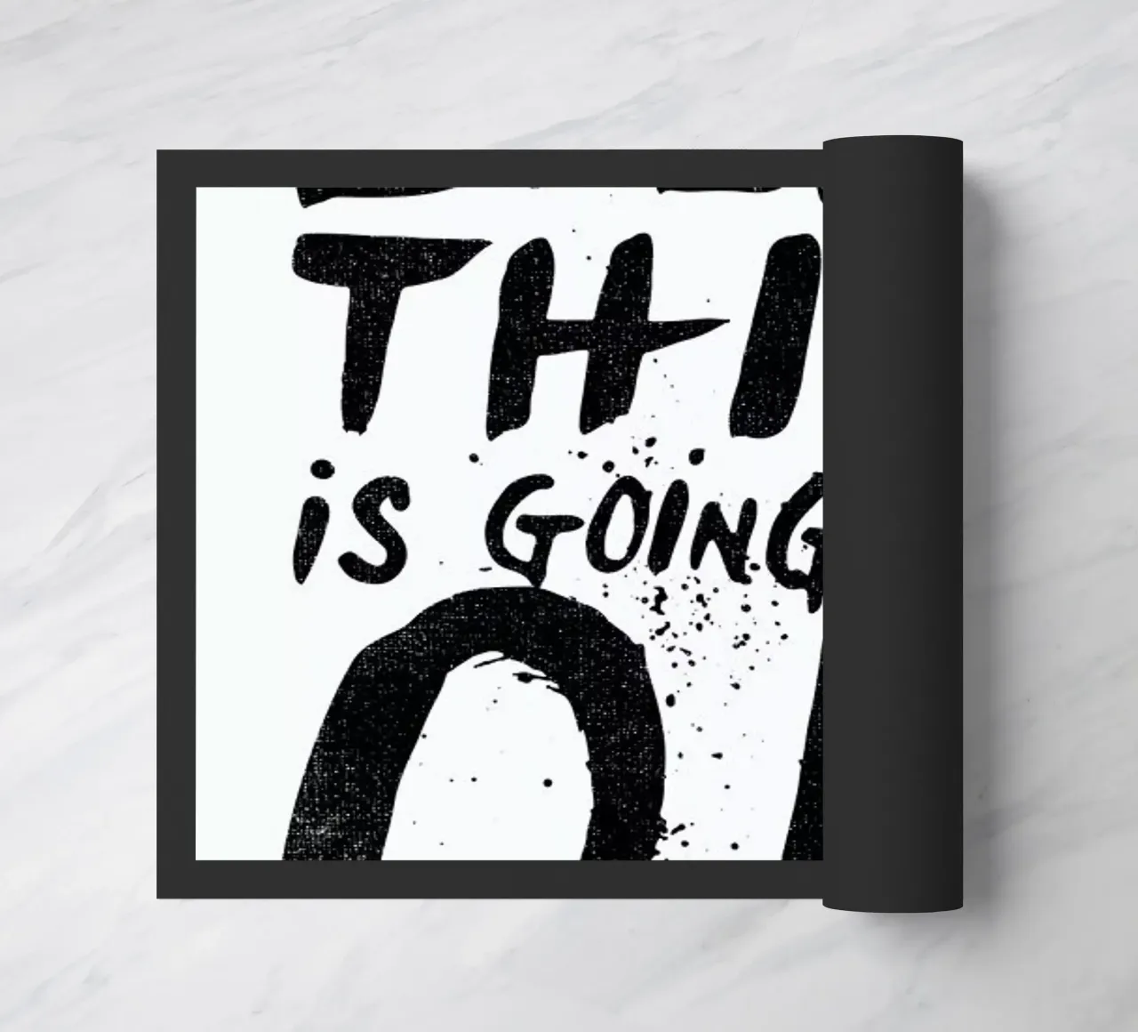 everything is going to be o.k. felpudo de Matthew Taylor Wilson