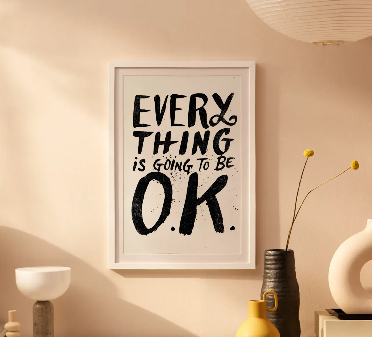 everything is going to be o.k. carta hahnemühle da Matthew Taylor Wilson