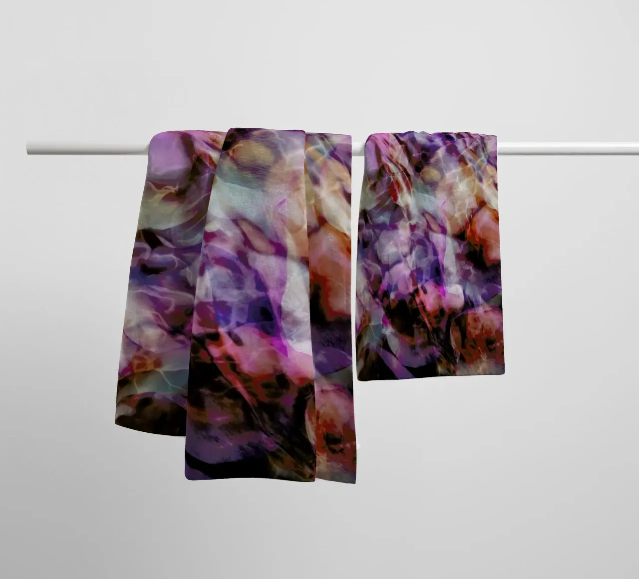 Purple Tide asciugamano da bagno da Angelo Cerantola