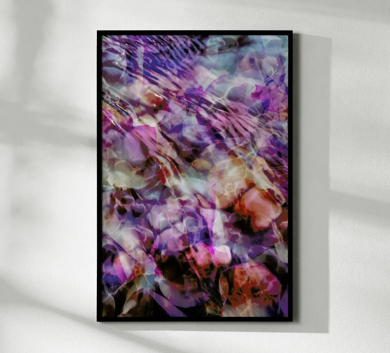 Purple Tide carta hahnemühle da Angelo Cerantola