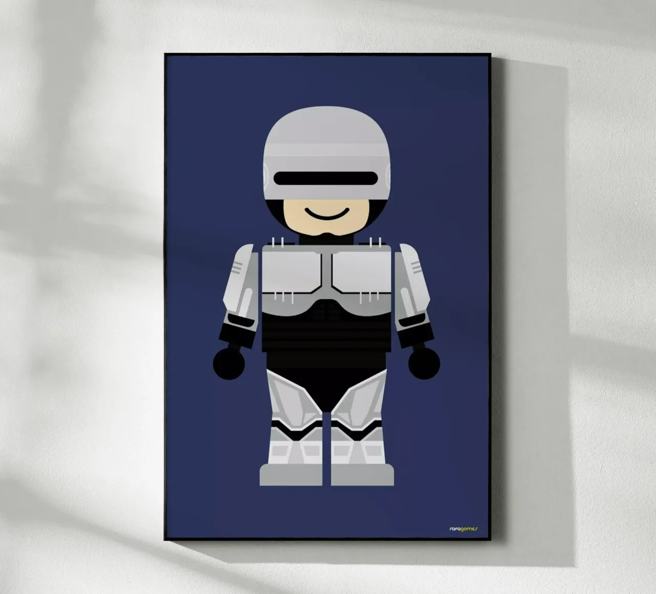Robocop Toy plexiglass da Rafa Gomes