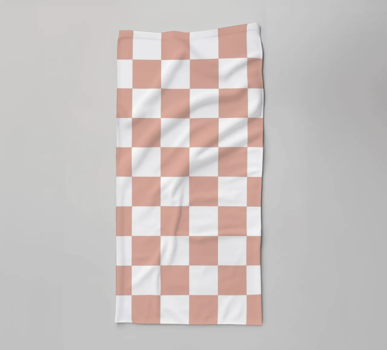 Beach Karo Peach towel by Studio ROSAGRAU