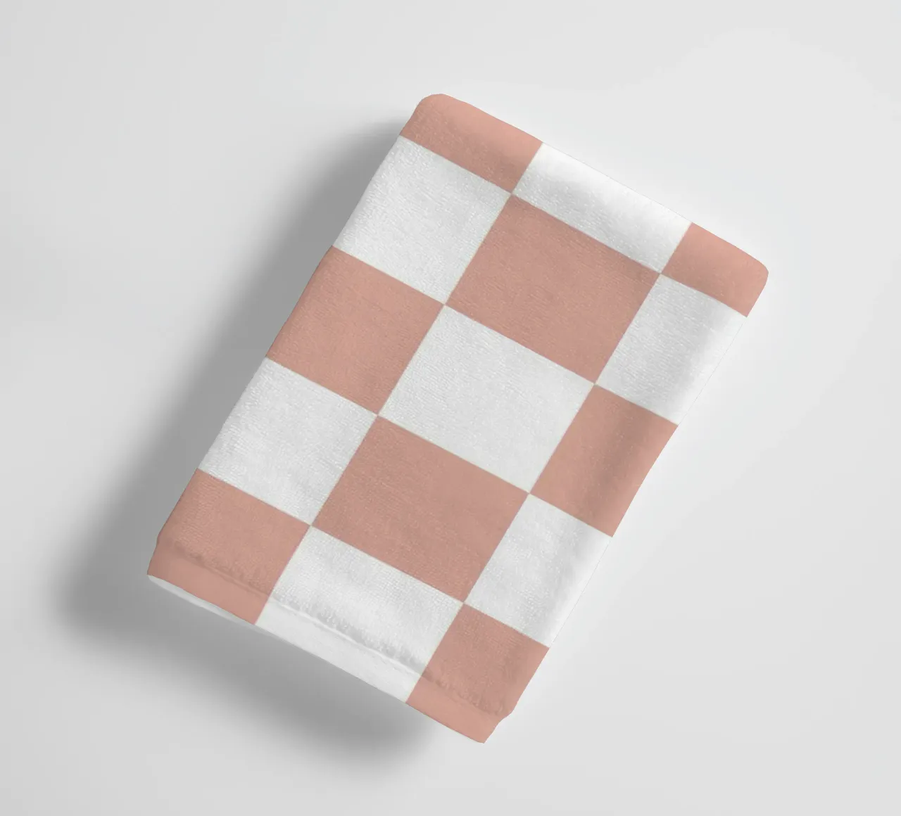 Beach Karo Peach towel by Studio ROSAGRAU