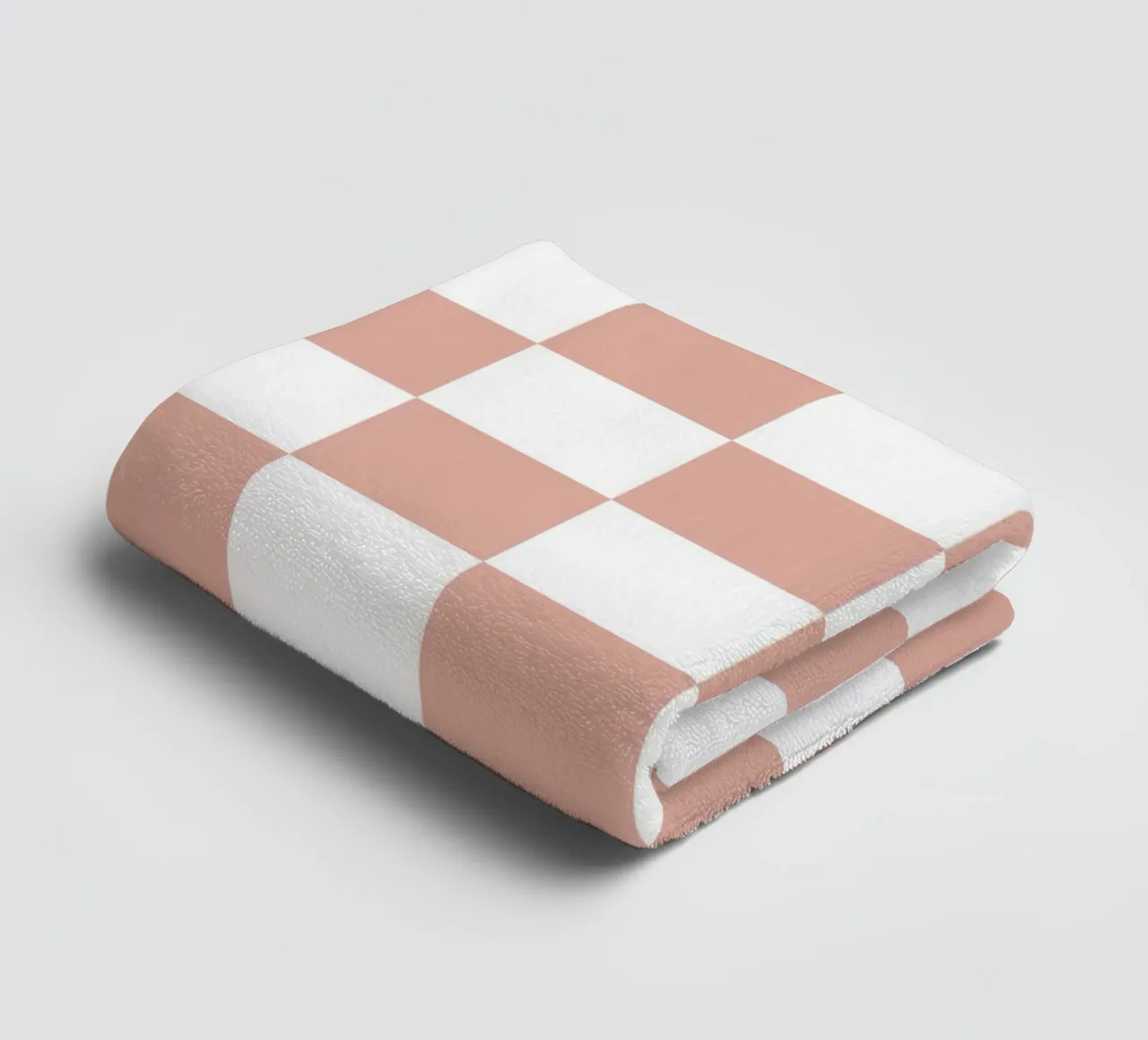 Beach Karo Peach towel by Studio ROSAGRAU