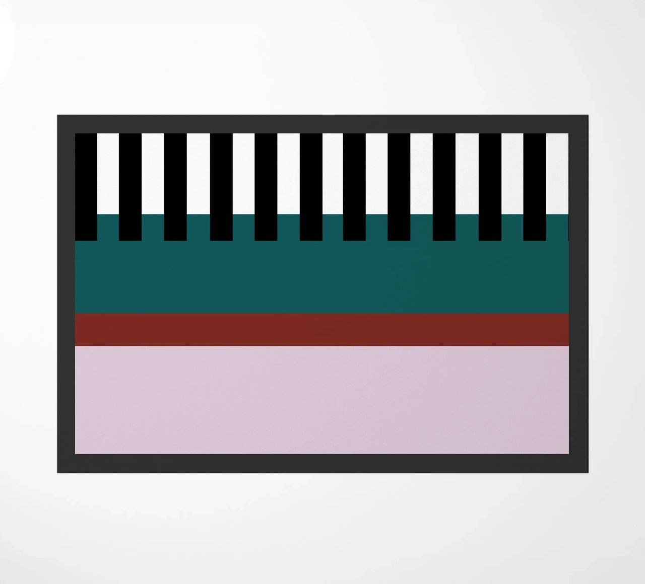 Colour Striped felpudo de Studio ROSAGRAU