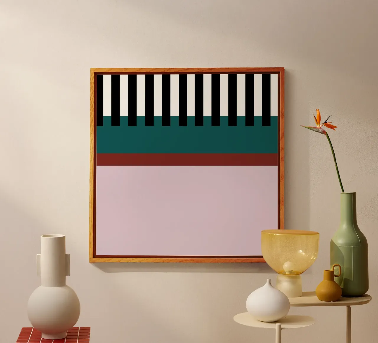 Colour Striped plexiglass da Studio ROSAGRAU