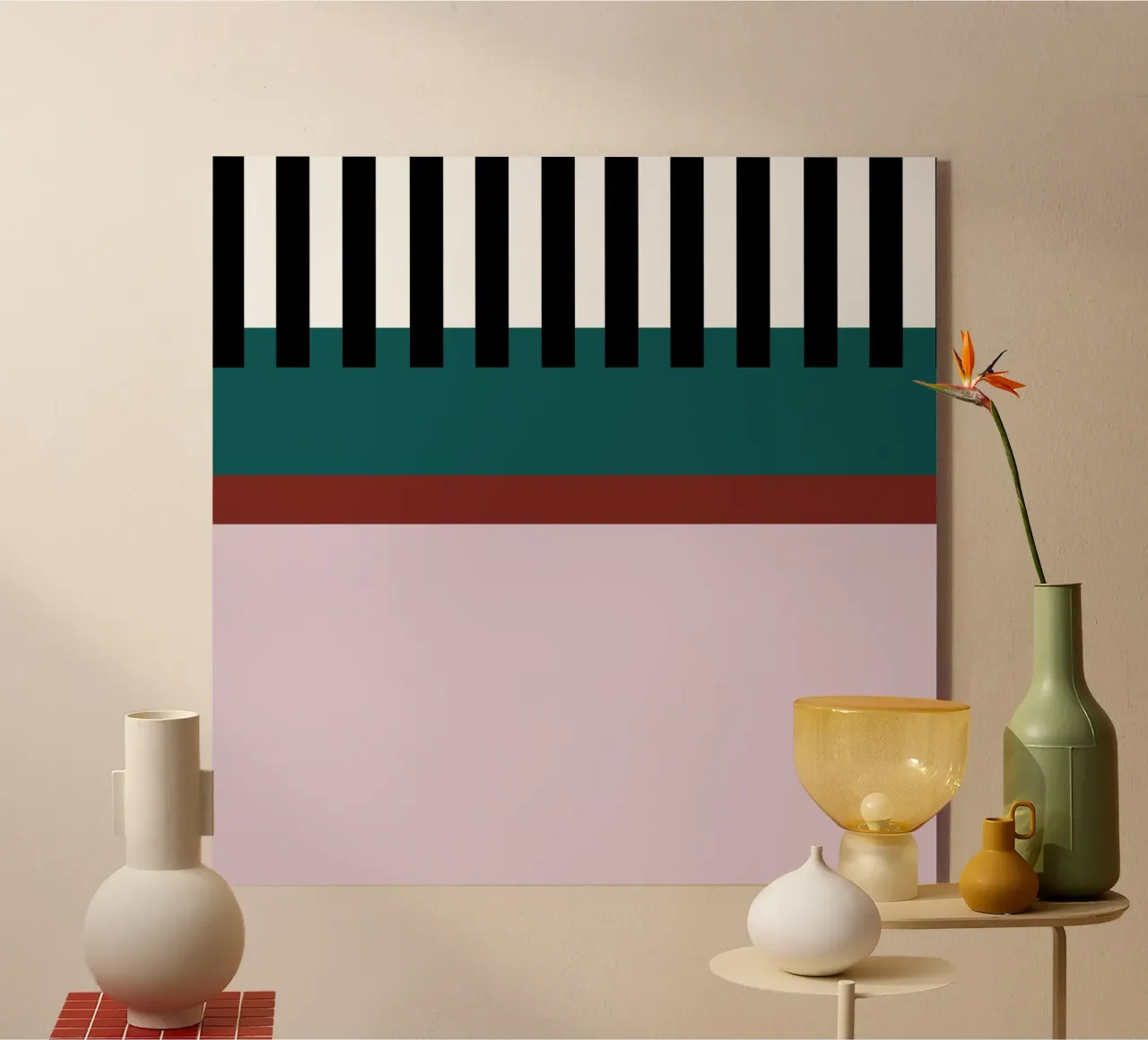 Colour Striped plexiglass da Studio ROSAGRAU