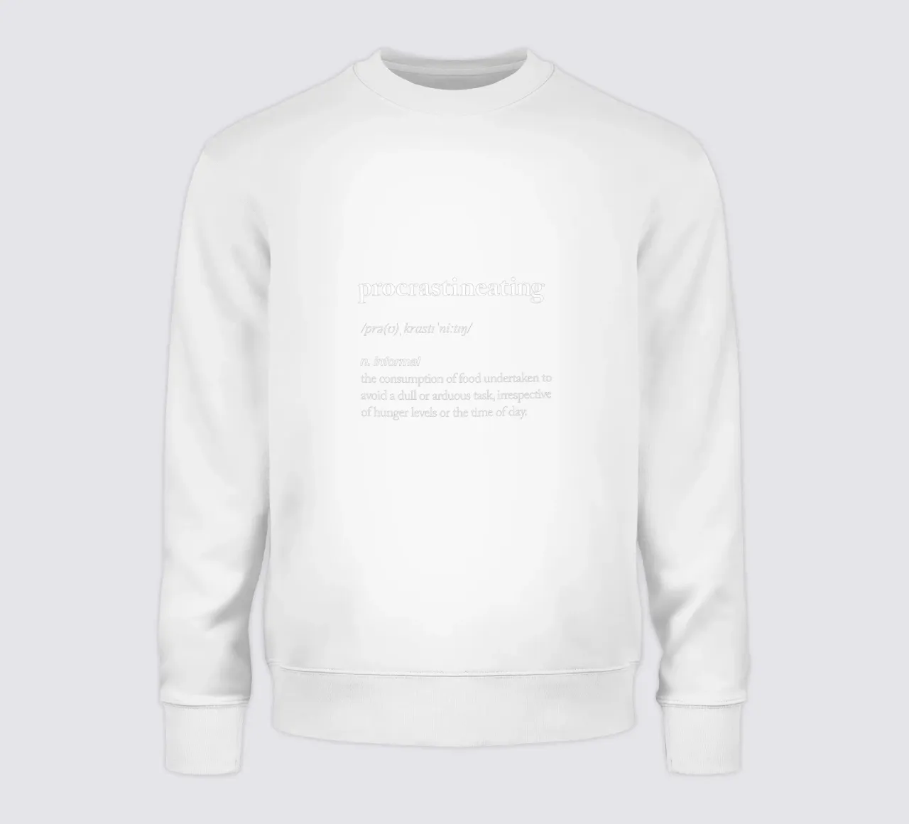 Procrastineating felpa da THE MOTIVATED TYPE