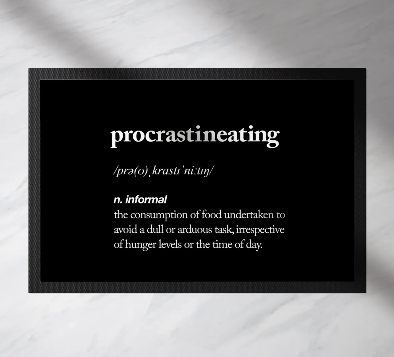 Procrastineating zerbino da THE MOTIVATED TYPE