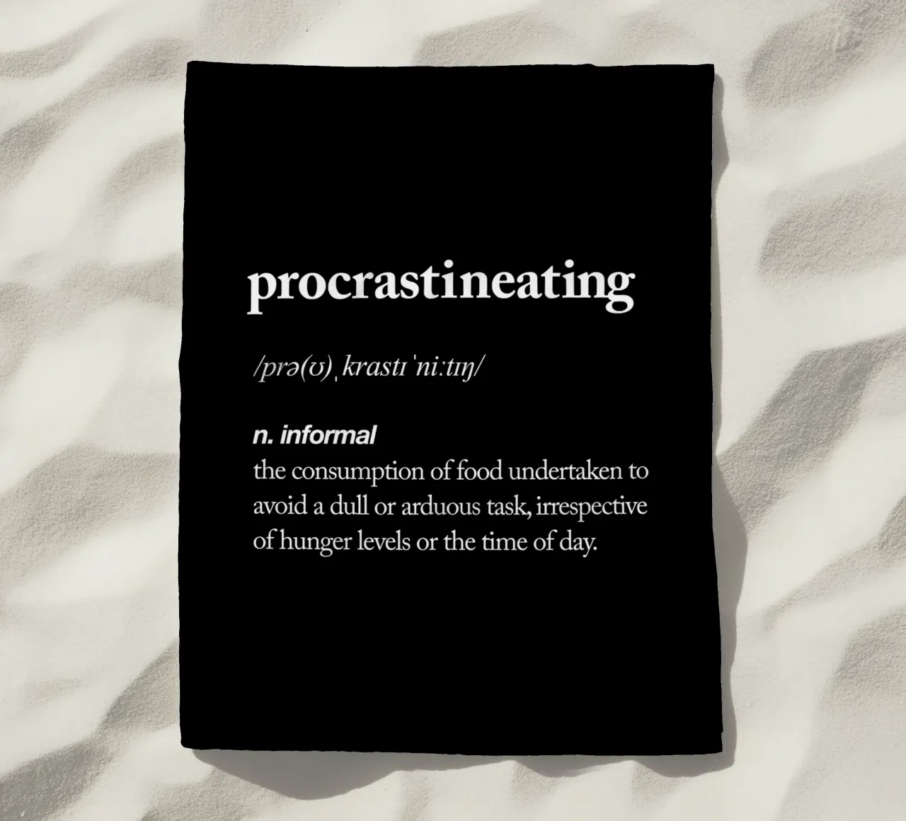 Procrastineating telo mare da THE MOTIVATED TYPE